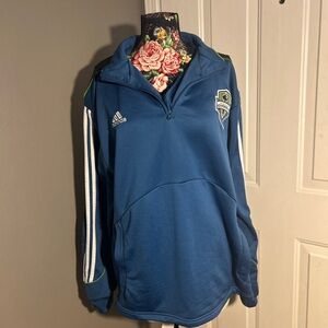 Adidas Royal Blue Jacket Seattle sounders